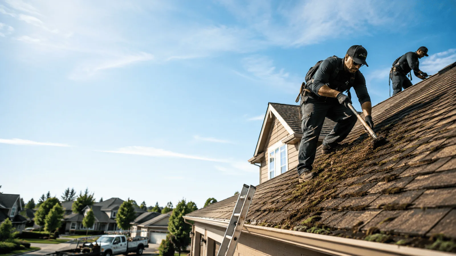 Roof Moss Removal in Greenvale, NY near me